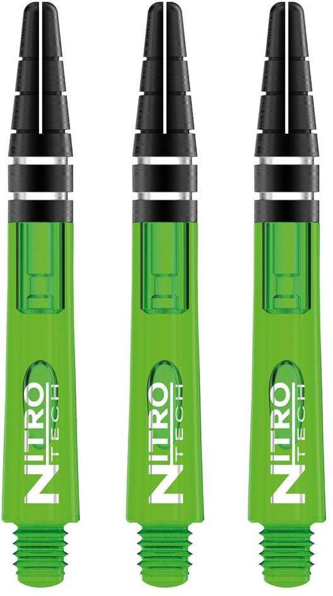 Red Dragon Nitrotech Green - Dart Shafts Short