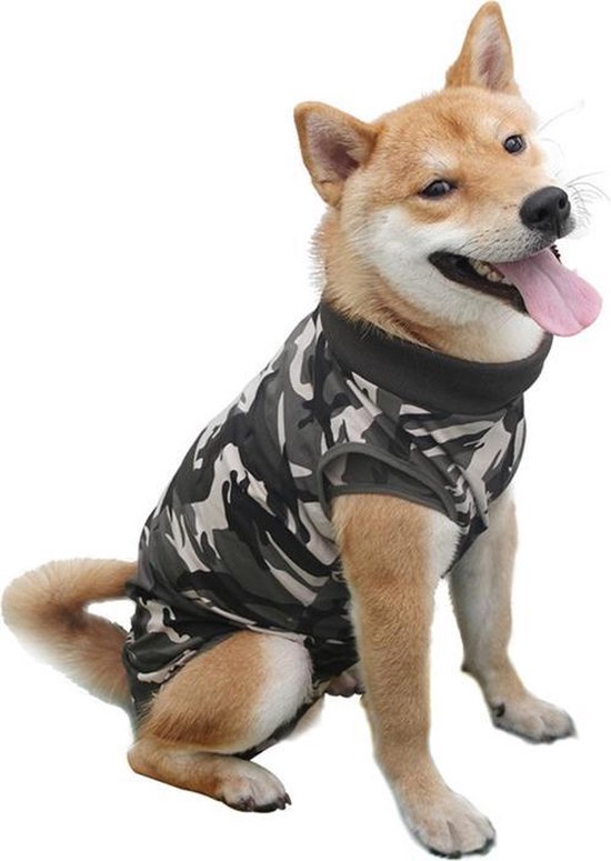 Pet shirt - Suitical Recovery Suit Camouflage - Maat M - Operatieshirt | bol.com
