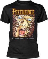 Pestilence Heren Tshirt -M- Consuming Impulse Zwart