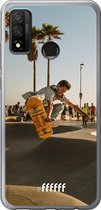 Huawei P Smart (2020) Hoesje Transparant TPU Case - Let's Skate #ffffff