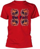 The Fall Heren Tshirt -XL- Mark Four Red Rood