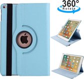 Draaibaar Hoesje 360 Rotating Multi stand Case - Geschikt voor: Apple iPad Mini 1 / Mini 2 / Mini 3 - licht blauw