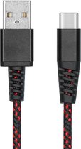 Xtorm Solid Black USB-C naar USB kabel - 1 meter