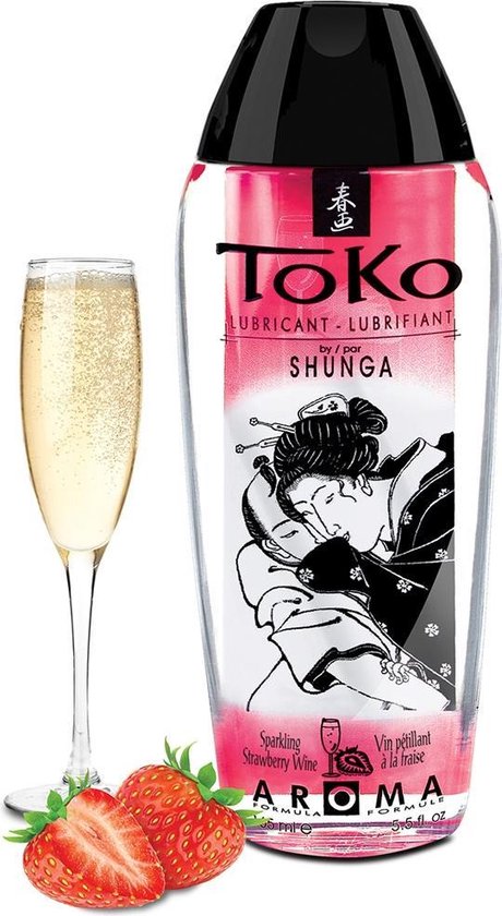 Shunga Toko Aroma Glijmiddel Strawberry Wine