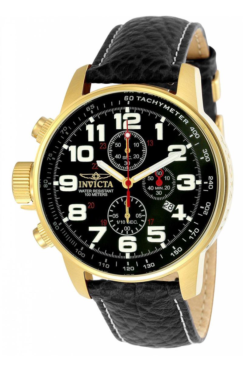 Invicta I-Force 3330 Quartz Herenhorloge - 46mm