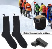 Chaussettes chauffantes | Électrique | Alimenté par piles AA | Chaussettes chauffantes | Unisexe | Ski, sports d'hiver, pieds froids | Coton | Chaussettes d'hiver