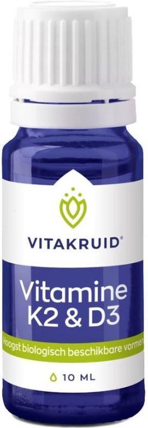 Isoleren wortel pad VitaKruid Vitamine D3 & K2 10 ml | bol.com
