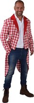Magic Design Slipjas Brabant Heren Polyester Rood/wit Maat L