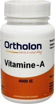 Ortholon Vitamine A 4000 I.E. - 60 Capsule - Vitaminen