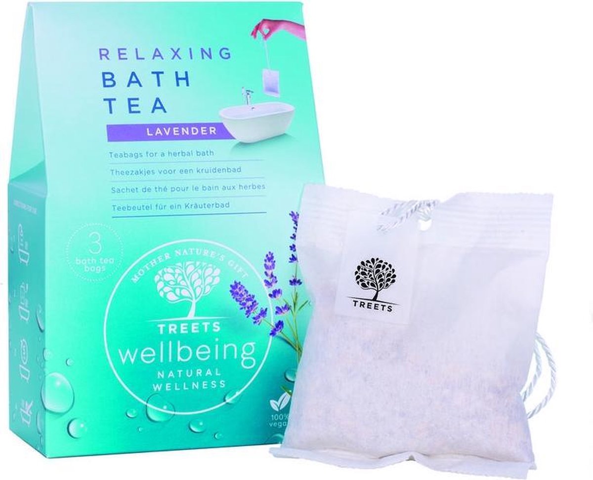 Treets Wellbeing Bath Tea Relaxing 180GR