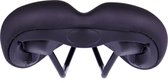 zadel Hybrid unisex 26,8 x 17,4 cm foam/staal zwart