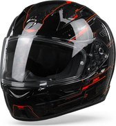 Scorpion EXO 390 Beat - Zwart / Neon Rood