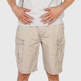 Brunotti Caldo-N Heren Walkshorts met Riem | Beige - L - - L