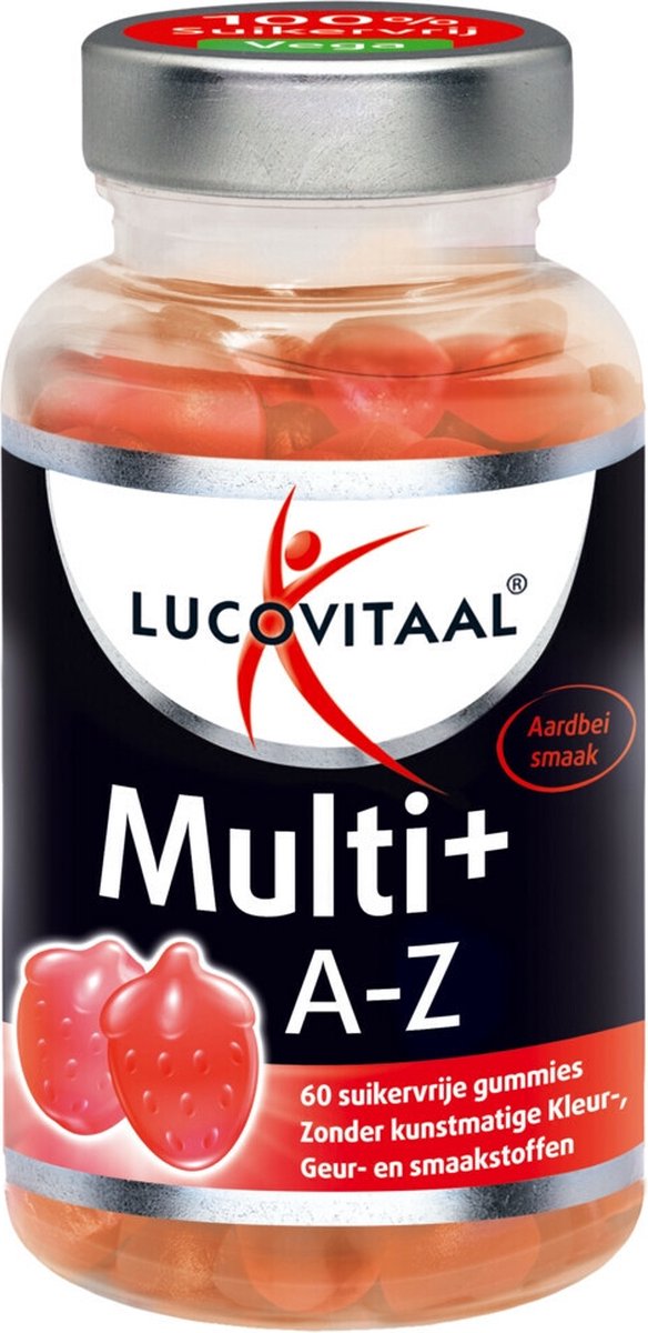 Goedkoopste 3x Lucovitaal Vitamine Gummies Multi A tot Z 60 Gummies