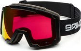 Briko Lava Ski Goggles MATT BLACK - Maat One size