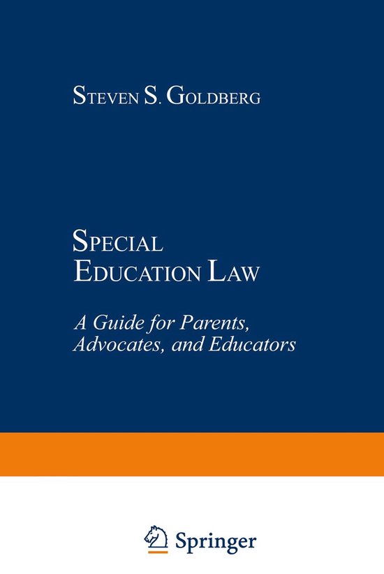 Law and Criminology (R0) - Special Education Law - cover