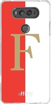 LG V20 Hoesje Transparant TPU Case - Feyenoord - F