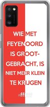 6F hoesje - geschikt voor Samsung Galaxy A41 -  Transparant TPU Case - Feyenoord - Grootgebracht #ffffff