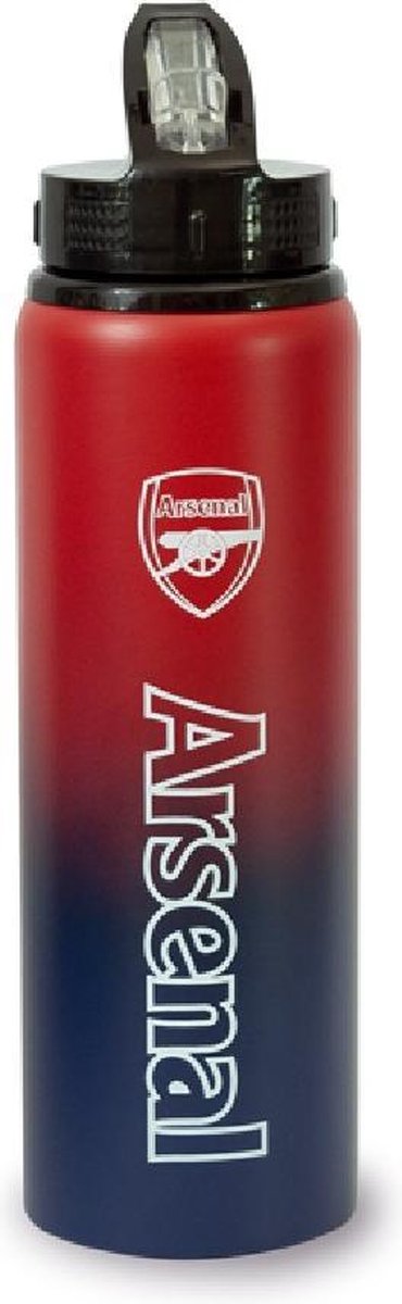 Arsenal FC Fade Water Bottle (Red/Black)