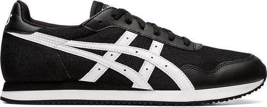 ASICS Tiger Runner Heren Sneakers - Black/White - Maat 47 | Bestel nu!