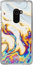 Xiaomi Mi Mix 2 Hoesje Transparant TPU Case - Bubble Texture #ffffff