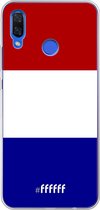 Huawei Nova 3 Hoesje Transparant TPU Case - Nederlandse vlag #ffffff