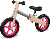 loopfietsje - loopfiets 2 - 6 jaar - roze - Houten loopfiets - houten speelgoed - speelgoed meisje - loopfietsen