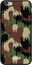 iPhone 6 Hoesje TPU Case - Graffiti Camouflage #ffffff