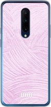 OnePlus 7 Pro Hoesje Transparant TPU Case - Pink Slink #ffffff