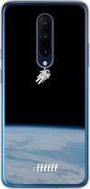 OnePlus 7 Pro Hoesje Transparant TPU Case - Spacewalk #ffffff