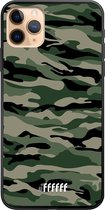 iPhone 11 Pro Max Hoesje TPU Case - Woodland Camouflage #ffffff