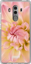 Huawei Mate 10 Pro Hoesje Transparant TPU Case - Pink Petals #ffffff