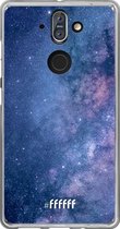 Nokia 8 Sirocco Hoesje Transparant TPU Case - Perfect Stars #ffffff