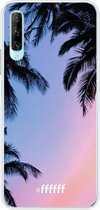 Huawei P Smart Pro Hoesje Transparant TPU Case - Sunset Palms #ffffff