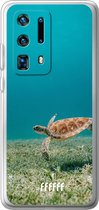 Huawei P40 Pro+ Hoesje Transparant TPU Case - Turtle #ffffff