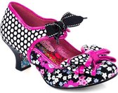 Irregular Choice Apple Spice 60's Pumps Zwart Wit