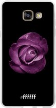 Samsung Galaxy A5 (2016) Hoesje Transparant TPU Case - Purple Rose #ffffff