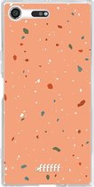 Sony Xperia XZ Premium Hoesje Transparant TPU Case - Terrazzo N°10 #ffffff