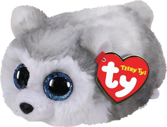 Ty - Knuffel - Teeny Ty - Slush Husky - 10cm | bol.com