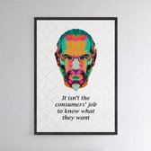 Consumers - Walljar - Wanddecoratie - Poster