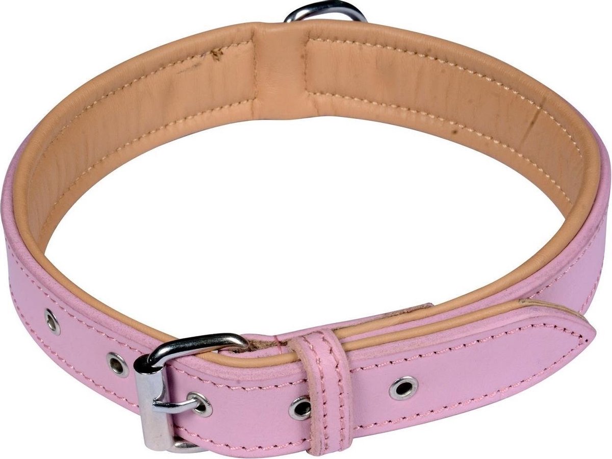 Hundehalsband Leder gepolstert | Verstellbares Echtleder-Halsband für, 34,90