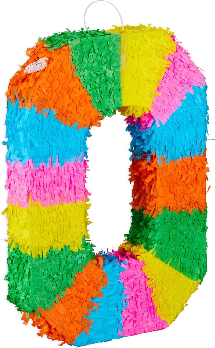Nislai Monster Pinata-set, ideaal voor het monsterfeest, verjaardagscadeau, piñata voor verjaardag, piñata-spel, griezelig feest, incl. stok en masker, ca. 30 x 30 x 30 cm