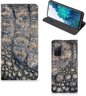 Telefoonhoesje bedrukken Geschikt voor Samsung Galaxy S20 FE Stand Case Krokodillenprint