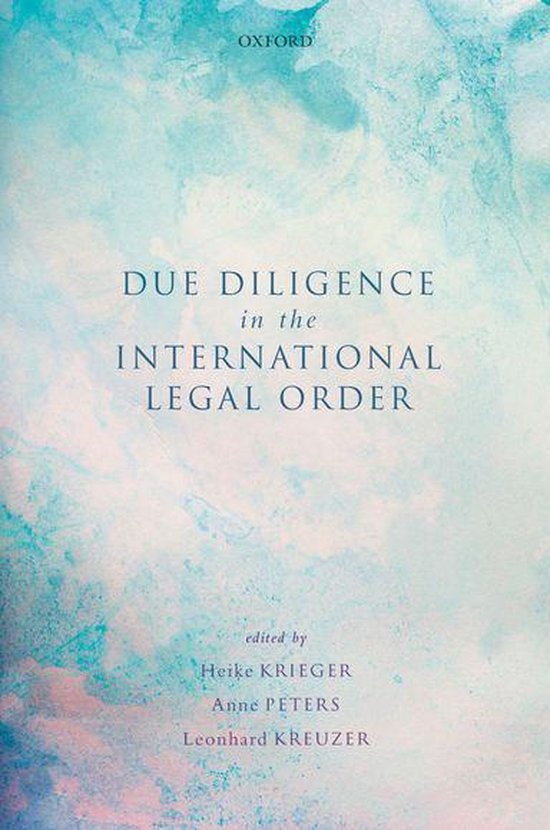 Due Diligence in the International Legal Order - cover