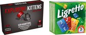 Spellenbundel - Kaartspel - 2 stuks - Exploding Kittens NSFW (18+) & Ligretto