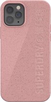 Superdry - Compostable Snap Case iPhone 12 / iPhone 12 Pro 6.1 inch - Roze