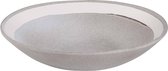 Palmer Bord diep Rossio 22 cm Grijs Wit Stoneware 1 stuk(s)