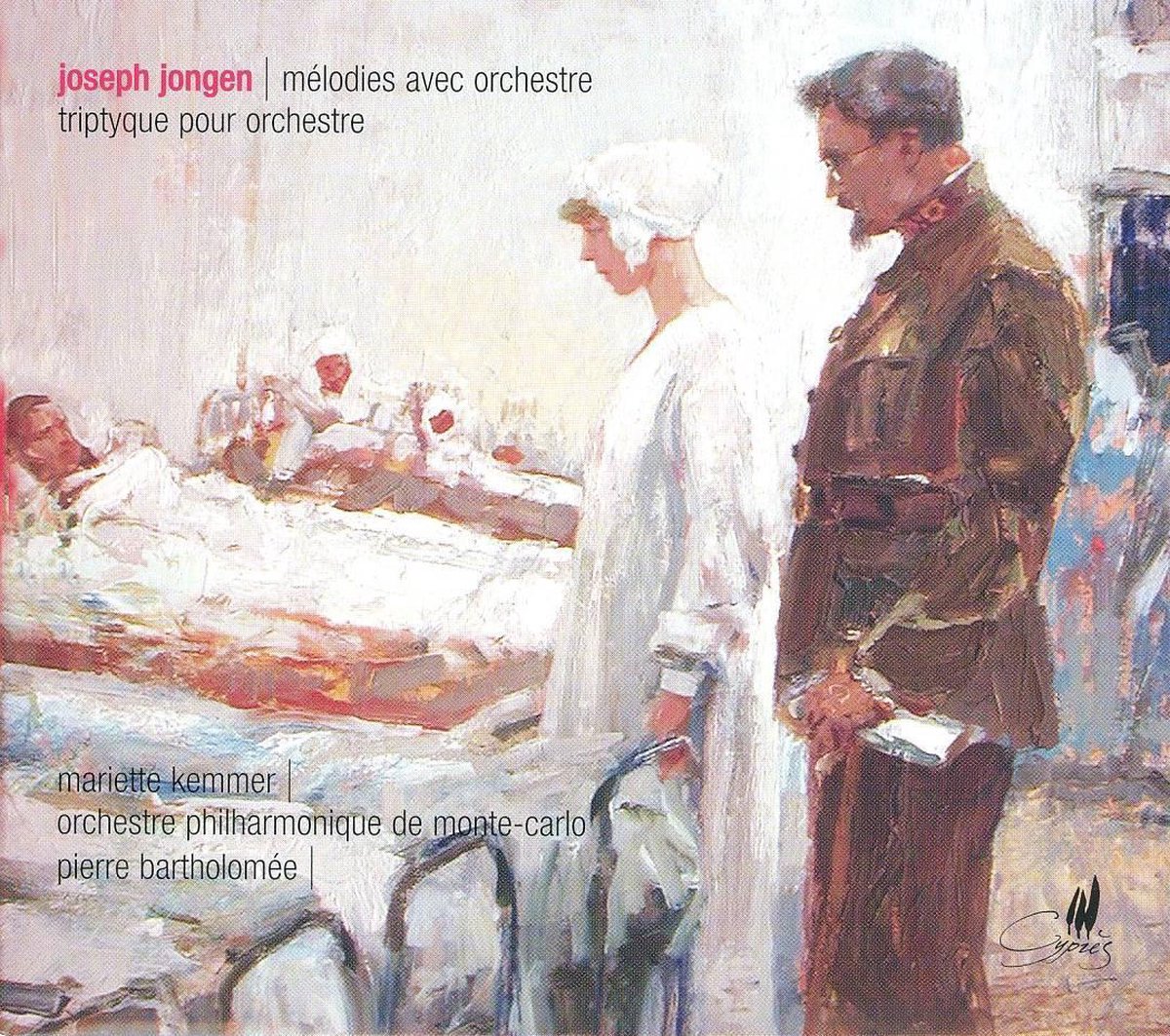 Cypres CD Jongen: Mélodies Avec Orvhestre, Triptyque Pour Orchestre - Bartholomée