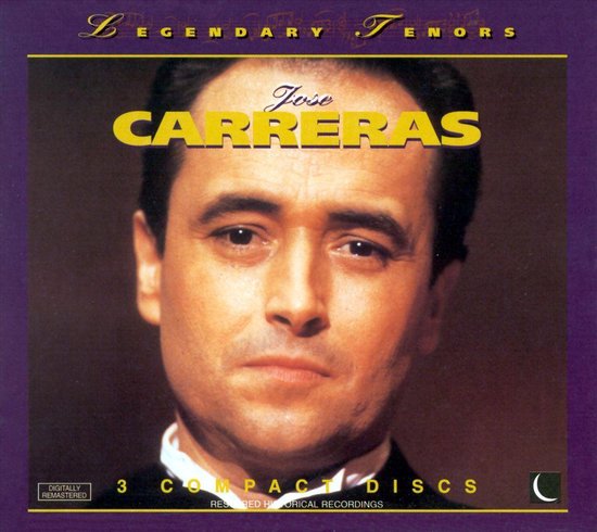Legendary Tenors Jose Carreras Box Set José Carreras Cd Album Muziek