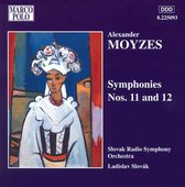 Moyzes: Symphonies nos 11 & 12 / Ladislav Slovak, Slovak RSO